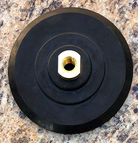 6" Rubber Velcro Holder With 5/8-11 Thread