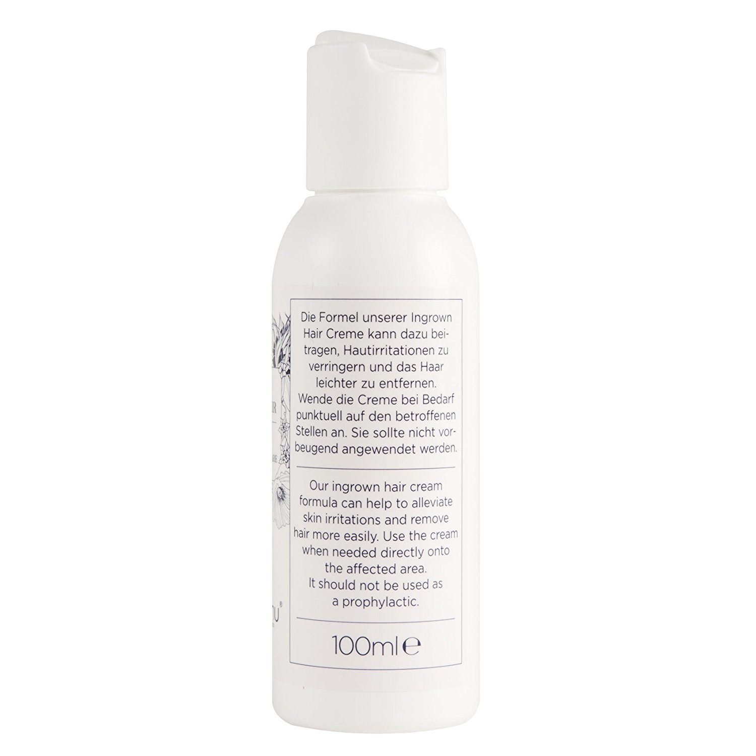 Deluxe Cream Against Ingrown Hairs Goodbye Ingrown Hair 100ml