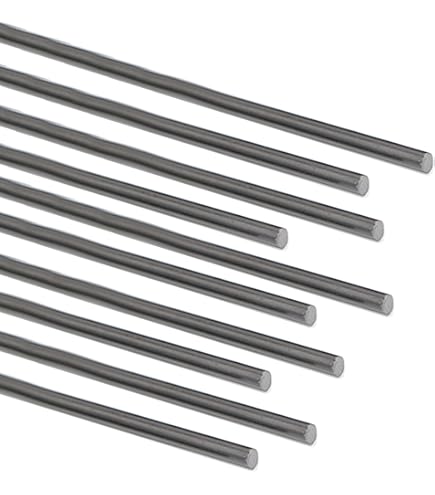 Carbon Fibre Rods, Carbon Fiber Round Rod Dia 1MM 1.2MM 1.5MM 2.5MM 3MM