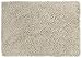Nouvelle Legende Non-Slip Chenille Bath Mat, Soft Microfiber Bathroom Floor Rug, Quick Dry Absorbent Carpet for Tub or Shower, Machine Washable Indoor Mat for Home Spa Decor, 24 x 36 Inch, Beige