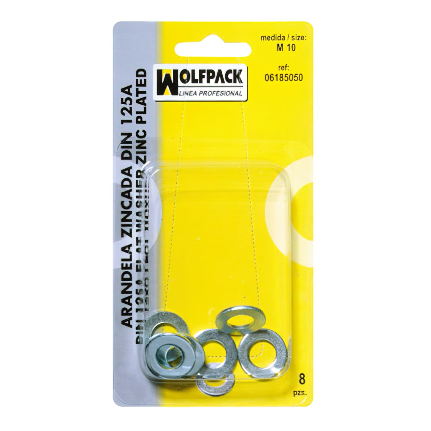 Wolfpack 6185020 Blister Washers DIN125 A M05 (35 Pieces)