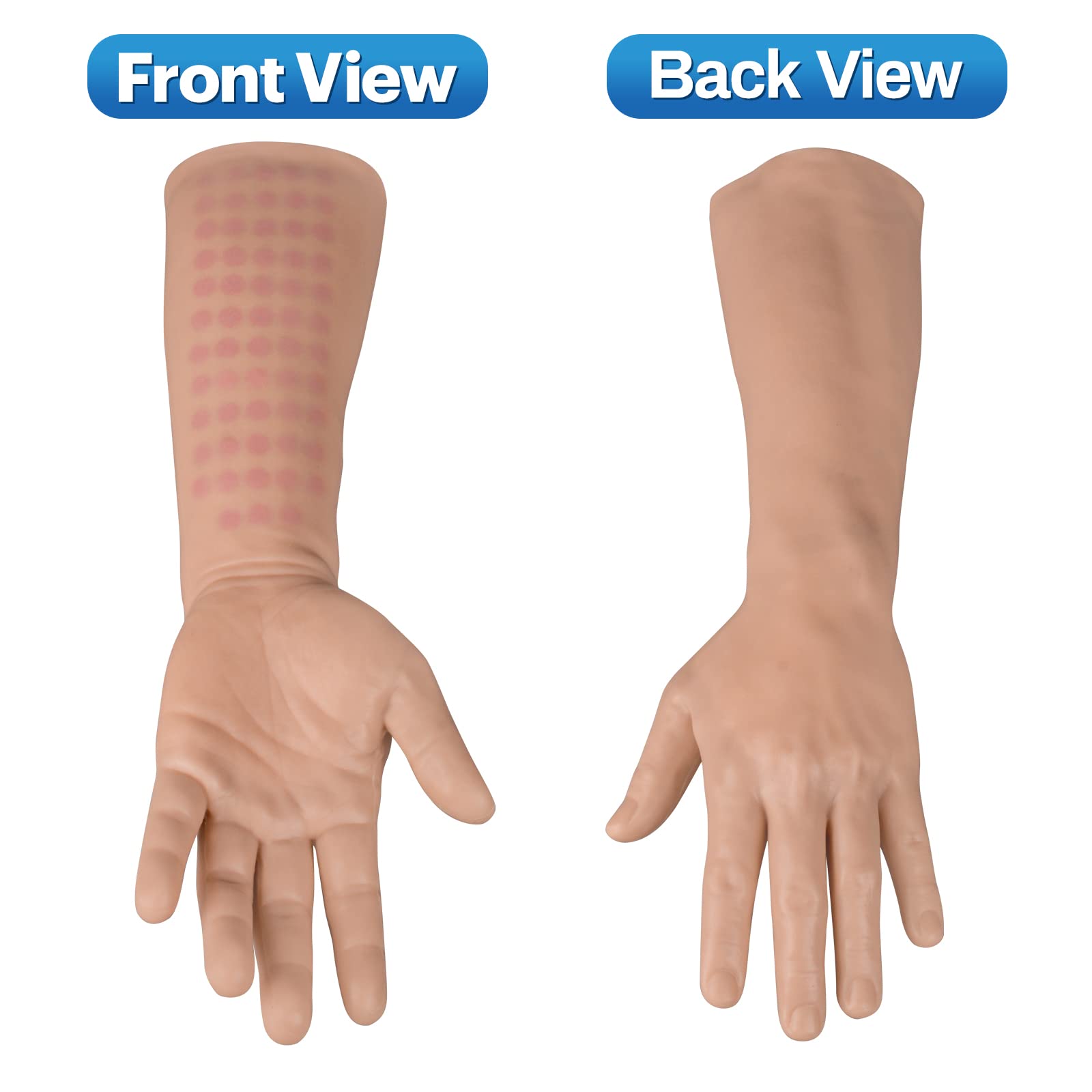 Ultrassist Intradermal Injection Practice Arm, Intradermal Injection Training Simulator for Nursing Students, Medical Education