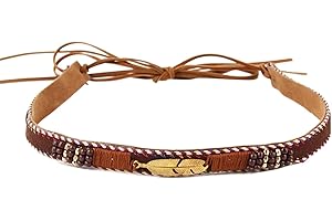 RainFlowwer Hat Band for Mens Womens Cowboy Hat, Hand Made Replacement Hat Band for Panama Hat