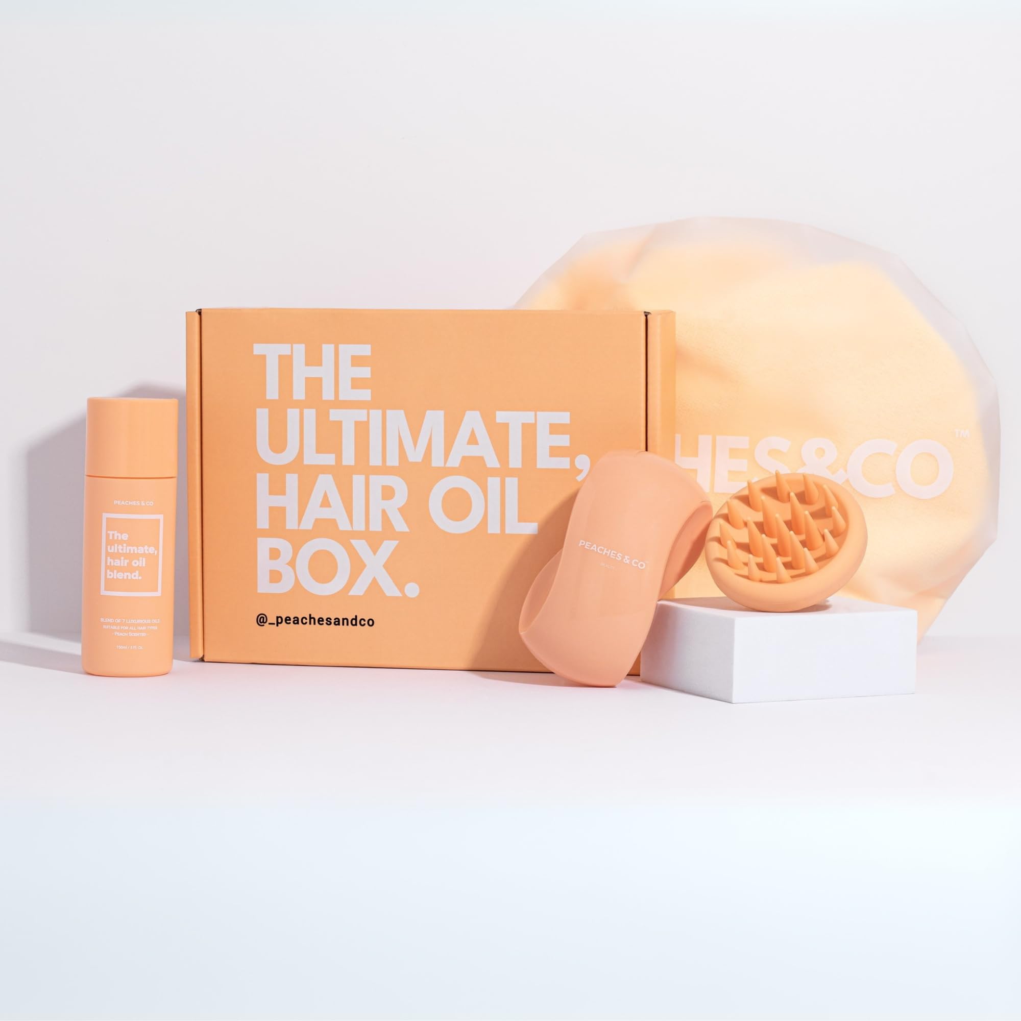 Hair Growth Kit, Complete Hair Spa System with Instructions | A bundle designed and perfected for deep conditioning and reparative hair oil treatments