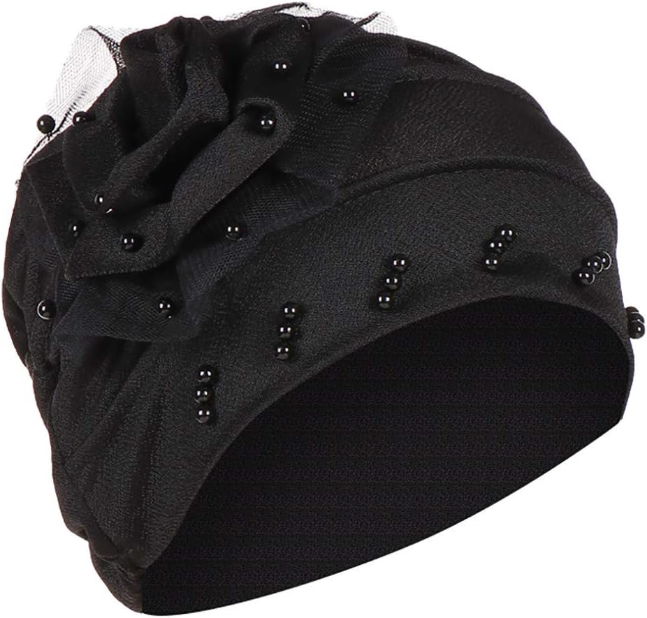Head Scarf Cap Turban Headwear for Chemo Cancer Hair Loss Unisex Sleep Cap Bamboo Bandana Women Cancer Headwear Headwrap Scarfs Cap