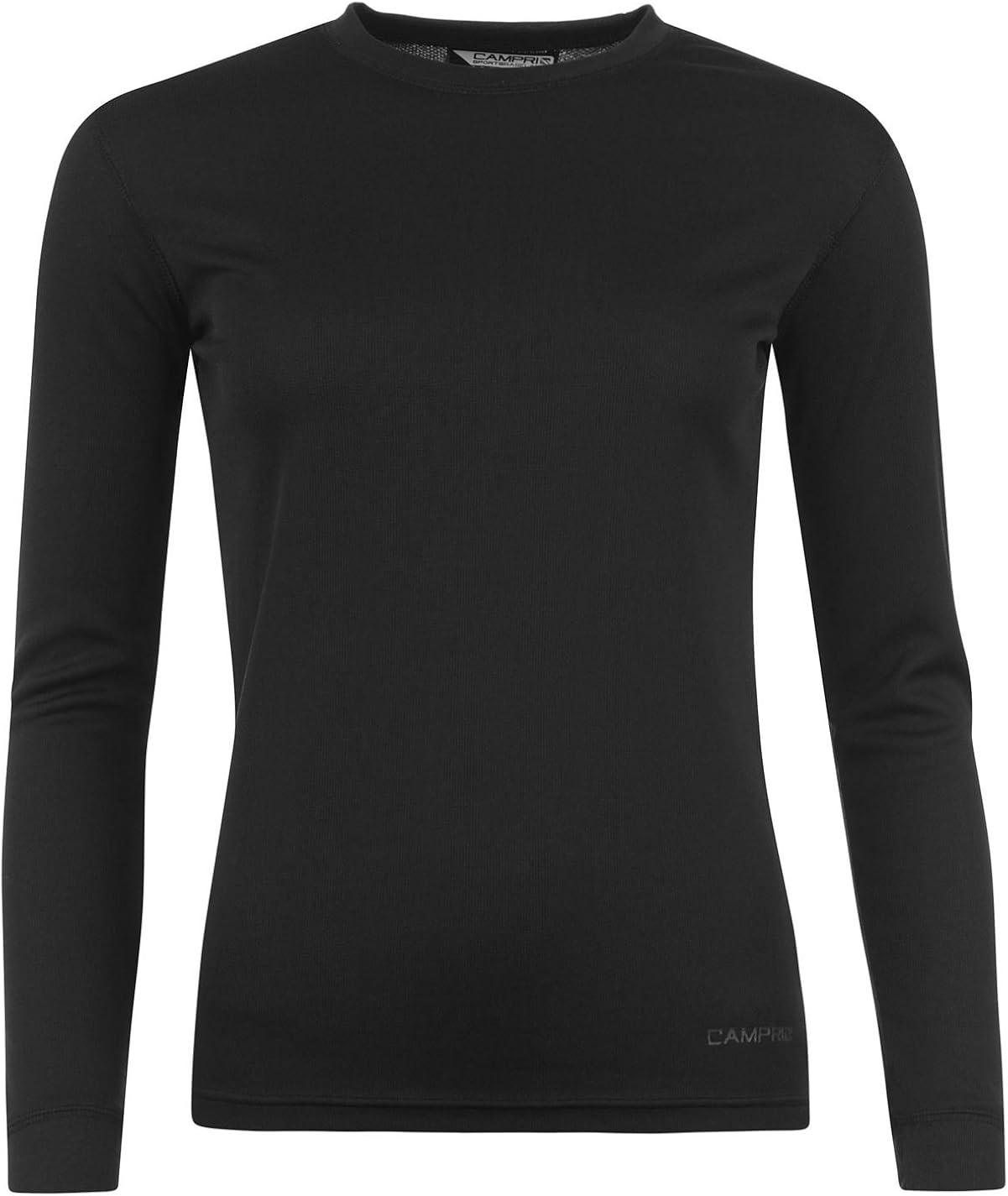 Campri Women's Thermal Base Layer Crew Neck Long Sleeve Sports Top