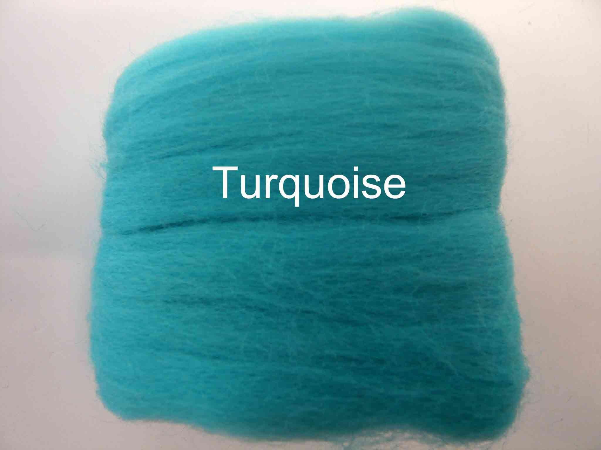 Heidifeathers Single Merino Wool Colours - You Choose (Turquoise)