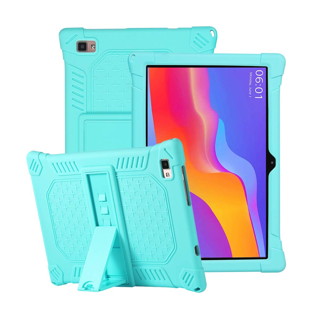 YGoal Silicone Case for Teclast P20HD/Teclast M40 Pro- Light Weight Kids Friendly Soft Anti Scratch Protective Cover for Teclast P20HD/P20/M40/M40 Pro Tablet, Green