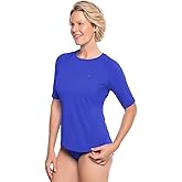 Women's Short Sleeve Swim Shirt - UPF 50+ Sun Protection - Hightide