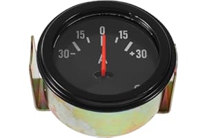 Hemobllo Amp Meter Gauge Dual Ammeter Dc Needle for Trucking Farming and Automotive Applications 12V-24V