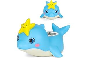 Baby Bath Thermometer – Fast & Accurate Digital Bath Water Thermometer for Newborn & Infant, Floating Tub Temperature Monitor