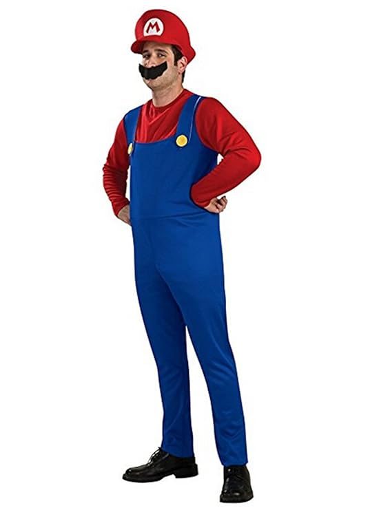 Kranchungel Lustiges Cosplay Kostüm Super Mario Brothers Mario Luigi Kostüm Fancy Dress Up Party Kostüm Süßes Kostüm Erwachse