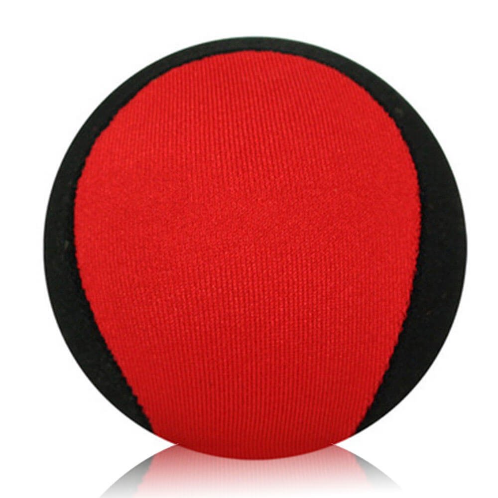 ixaer Funny Pro Water Bouncing Ball Surf Skimming Jumper Pool Sport Ball/Water Bouncing Ball for Pool & Sea/ Water Runner Skipping Ball/ Wave Runner/Fun Water Sports Game. (Red)