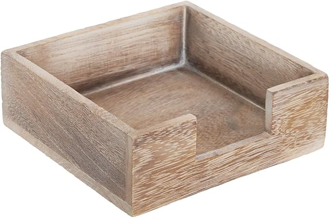 madera Servilleta Caja para servilletas Cócteles: Amazon.es: Hogar