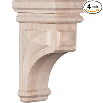 Ekena Millwork Corw04x04x08wfro Case 4 4 W 3 4 D X 8 H Small