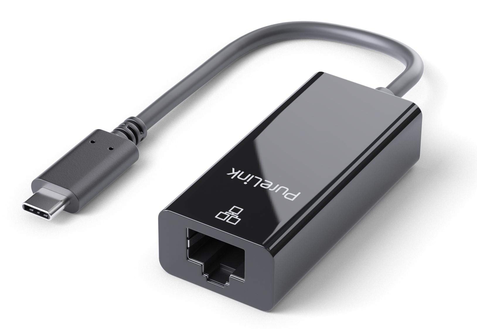 PureLink USB-C to Ethernet Adaptor Black