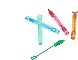 Henbrandt 12 x Mini Christmas Bubble Tubes with Wand 4ml Bubbles view 2