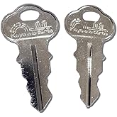 Replacement Key for Chicago Lock, CompX Lock Code 2252, Cut on CG1 Key Blank, KEYSALACARTE Branded, Precise Fit for Office Furniture, File Cabinets, and Desks
