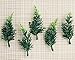 Cakegirls Skier Pine Tree Cupcake Topper Display Kit 6 Skier Toppers 12 Pine Trees Novelties 30 Foil Baking Cups