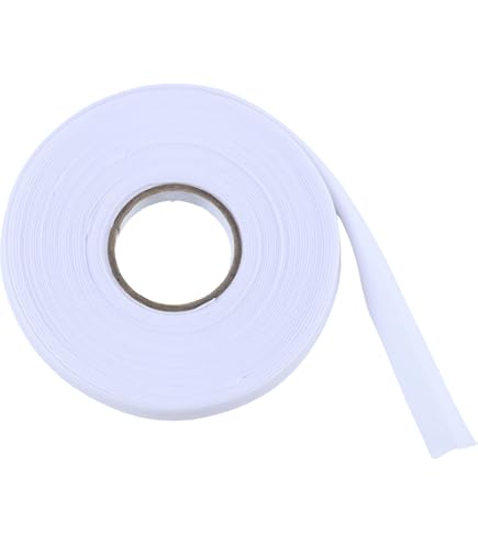 MECCANIXITY Ruban de biais continu en coton à double pli de 1,9 cm pour