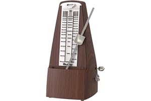 CANTUS Mechanical Metronome Wood Grained Loud Sound/High Precision/No batteries Needed/for Piano/Guitar/Violin/Drum and Other