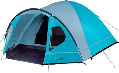 Portal 4 Person Tent with Porch 4000mm Waterproof Dome Camping Tent