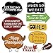 UNOMOR Thanksgiving Day Photo Booth Props, 38 PCS Happy Thanksgiving Photo Booth Props Decorations, Happy Thanksgiving Party Favor