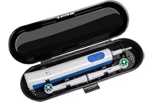 Nincha Electric Toothbrush Travel Case for Oral B & Philips Sonicare,Black