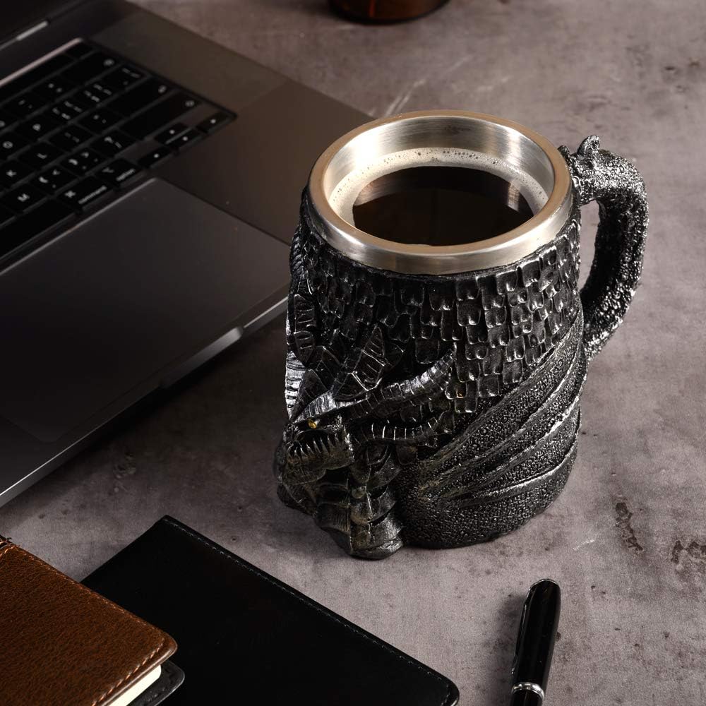 Medieval Dragon Beer Mug - Image 3