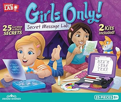 girls only secret message lab