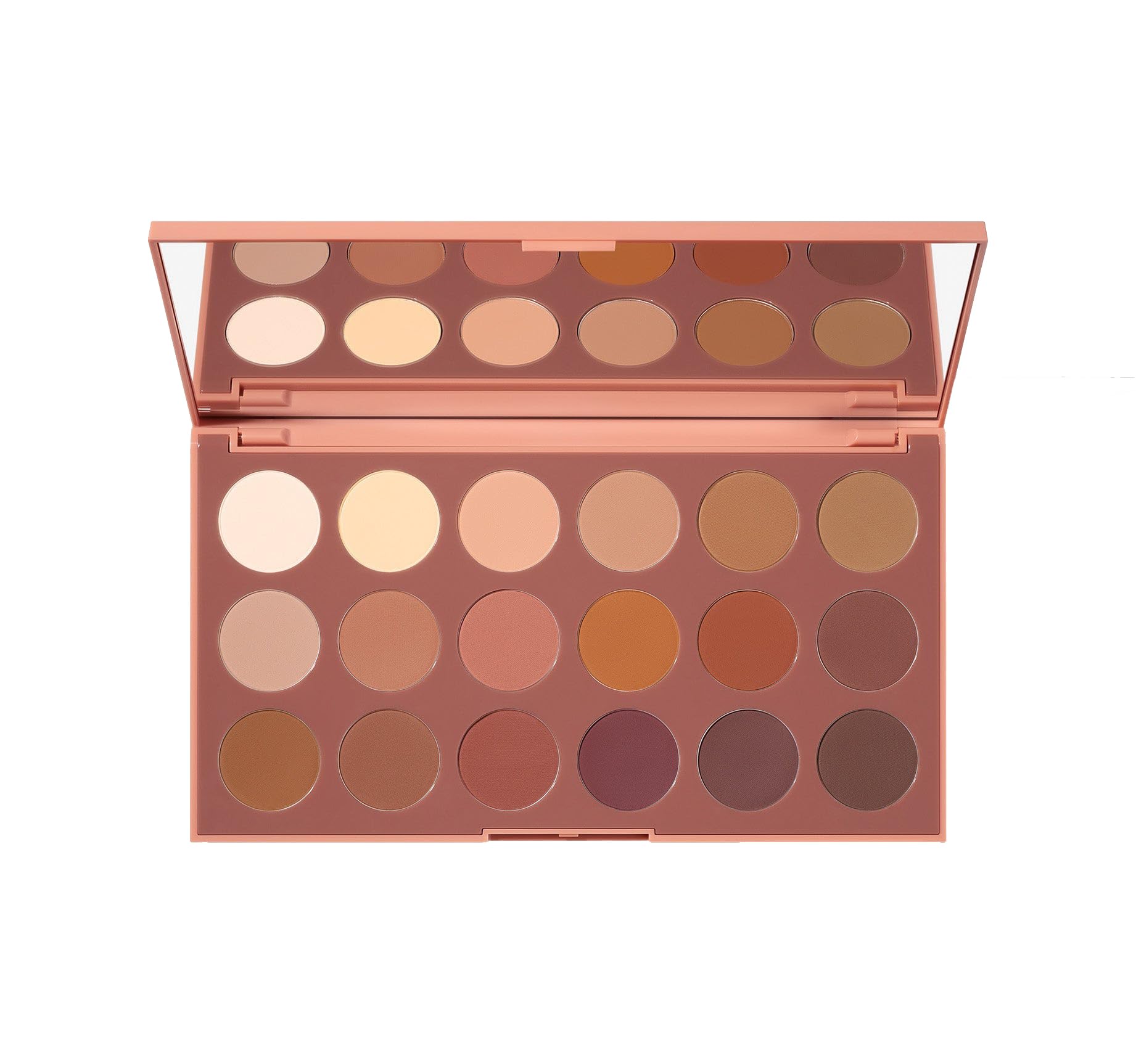 Photo 1 of Morphe 18WT Makeup Palette - Matte Essentials Artistry Palette with Warm Toned, All-Matte Shades - Made to Build, Blend & Layer Flawlessly for Everyday, Versatile Makeup Looks (0.68 oz)