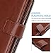 TabPow iPhone 6S Case, iPhone 6 Case, [Wallet Case] 9 Card Holder [Detachable Wallet Folio] PU Leather Flip Case Cover for iPhone 6 / iPhone 6S (4.7 inch) (Brown)