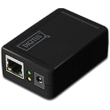 DIGITUS NAS Server f&uuml;r externe Festplatten, FTP, Samba Server, Bis zu 1,5 TB, 1x USB 2.0, 1x 10/100 Mbps LAN, schwarz