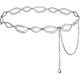 Suyi Waist Chain for Women Ladies Chunky Chain Belt for Dresses