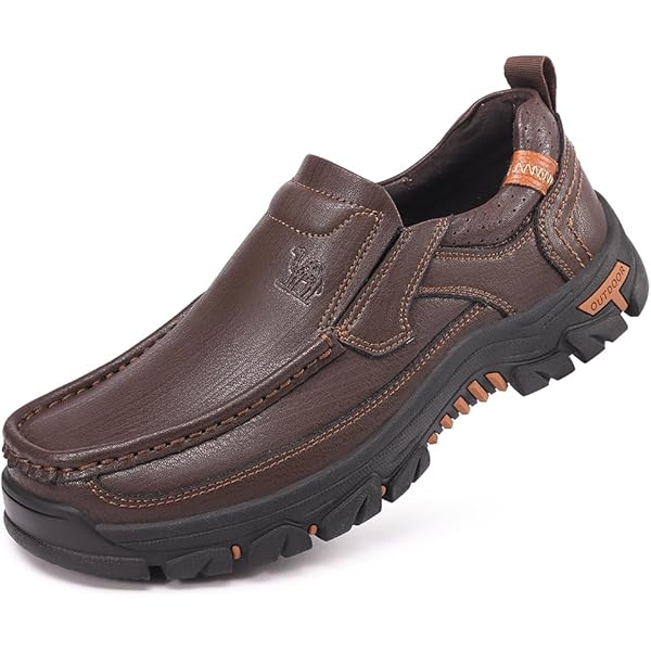 Shoes For Men MOSTELO Mens Loafers Slip On Loafer Leather Casual