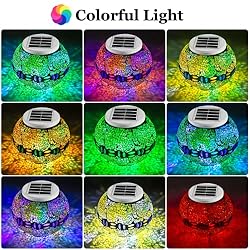 kiosbibi Color Changing Mosaic Solar