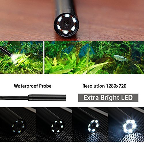 BlueFire Super Long SemiRigid Flexible Wireless Endoscope WiFi