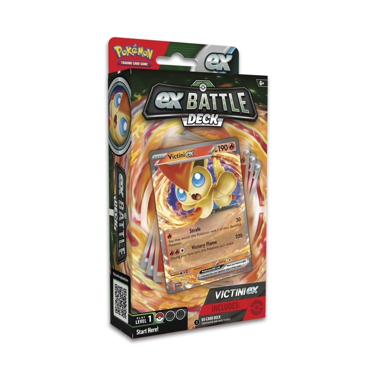 Pokémon TCG: Victini ex Battle Deck (Ready-to-Play 60-Card Deck)