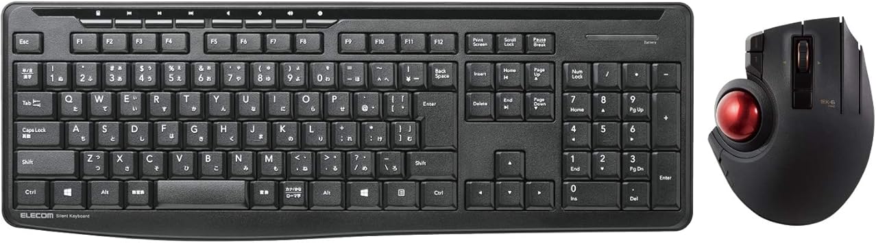 Amazon エレコム 無線静音フルキーボード Tk Fdm092stbk エレコム トラックボール Ex G Pro 親指操作タイプ M Xpt1mrxbk セット エレコム Usbハブ 通販