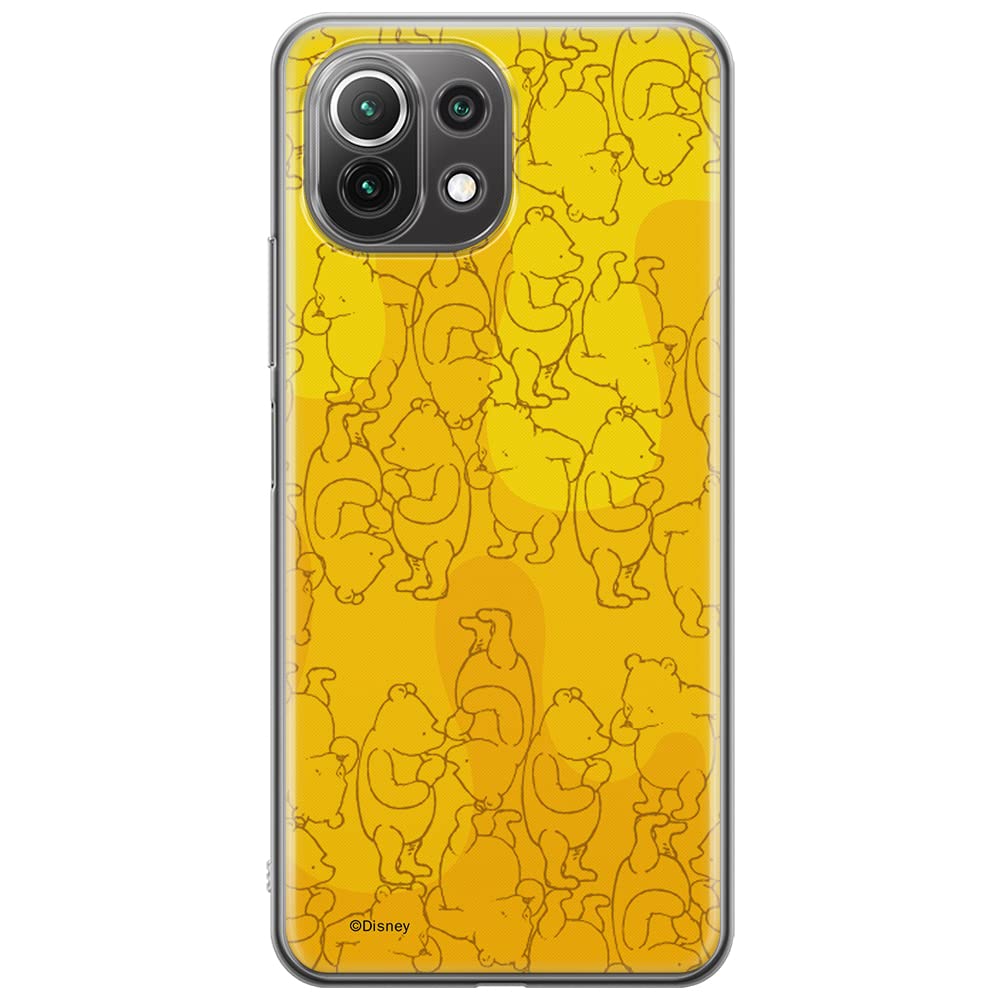 ERT GROUP mobile phone case for Xiaomi 11 Lite 4G/5G original and officially Licensed Disney pattern Winnie the Pooh and friends 003, case made of TPU