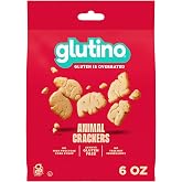 Glutino Gluten Free Animal Crackers, Crunchy and Sweet, Original Flavor, 6 oz