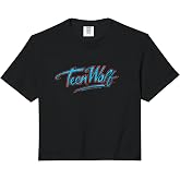 Teen Wolf Neon Logo Comfort Colors Crop Top
