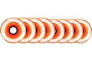 Labeda Wheels 80mm /76mm Hilo Millennium Gripper ORN Inline Indoor Roller Hockey