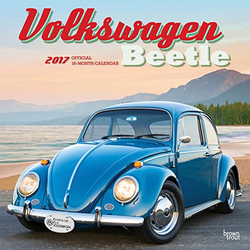 Volkswagen beetle - 2017 calendar 12 x 12in