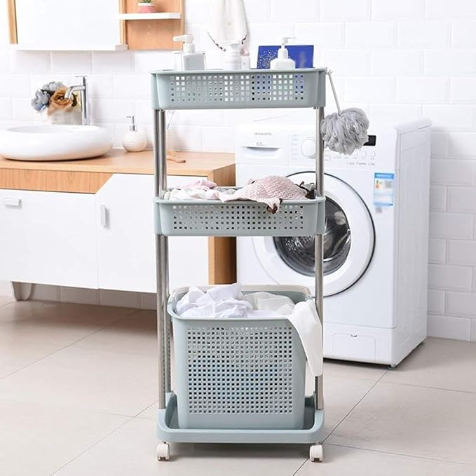 HapHomeSHOP Cesto De La Ropa Sucia Cesta For La Ropa De Lavandería