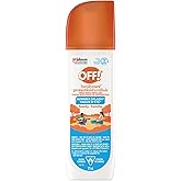 OFF! FamilyCare Insect and Mosquito Repellent with Summer Scent, Bug Spray for Camping, Bug Repellent Safe for Clothing, 175