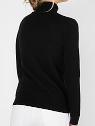 JENNIE LIU Women's 100% Pure Cashmere Long Sleeve