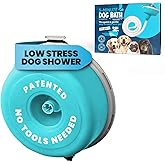 5-MinutePetBath Dog Bath Hose Attachment - Shower Head Accessory for Dog Washing - Low Stress Pet Shower - Portable Wash Stat