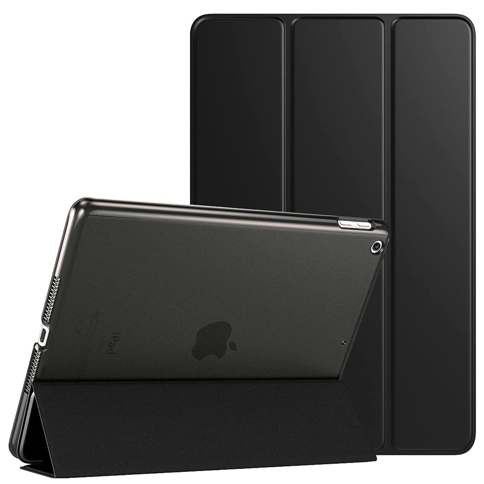 For Apple iPad Mini 1/2/3 Smart Magnetic Stand Case with Automatic Wake/Sleep (Black)