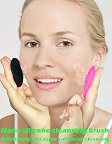 MMSGA Silicone Face Scrubbers Exfoliator Brush 3 Pack Baby Bath Brush view 4